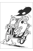 Lucky Luke kleurplaat 34